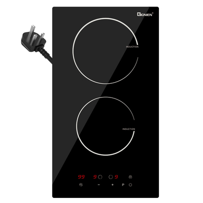 Αγορά Συναρμολογήστε το Domino Induction Hob 2 δαχτυλίδια 30cm Ηλεκτρική κουζίνα Ενσωματωμένη σε Worktop online manufacture